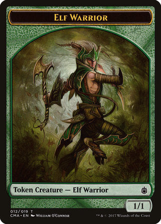 Elf Warrior Token (012) [Commander Anthology Tokens] | Eastridge Sports Cards & Games