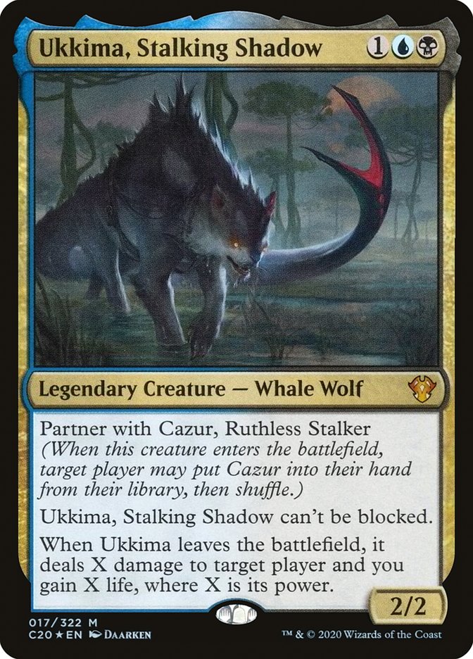 Ukkima, Stalking Shadow [Commander 2020] | Eastridge Sports Cards & Games