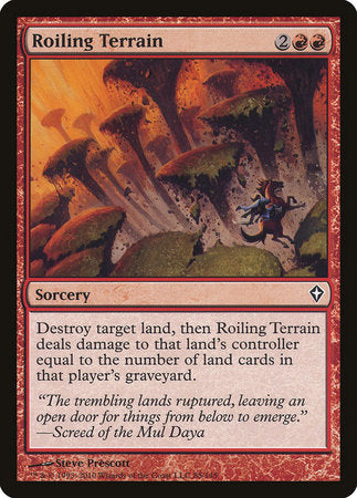 Roiling Terrain [Worldwake] | Eastridge Sports Cards & Games