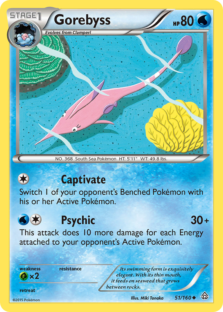 Gorebyss (51/160) [XY: Primal Clash] | Eastridge Sports Cards & Games