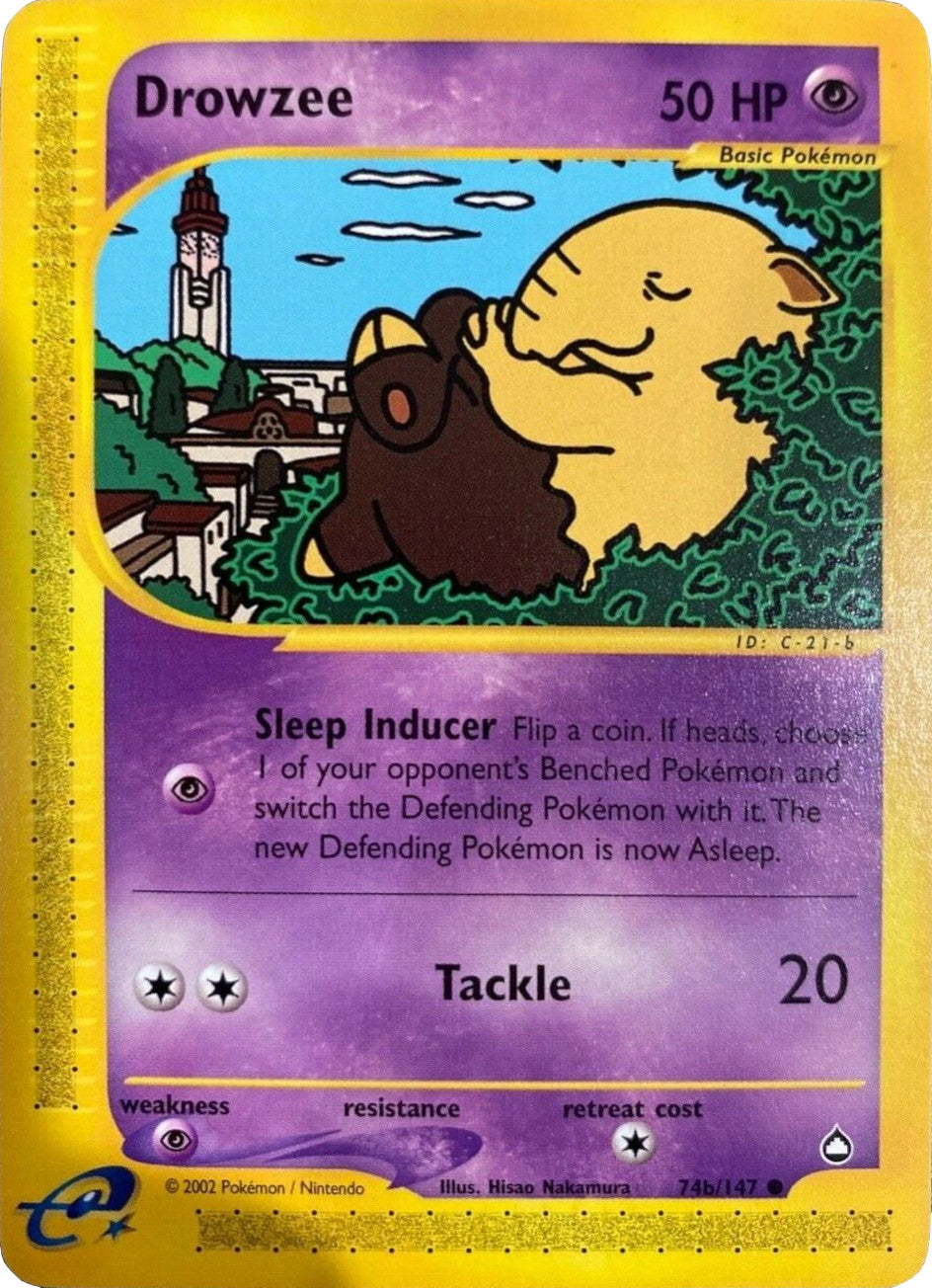 Drowzee (74b/147) [Aquapolis] | Eastridge Sports Cards & Games