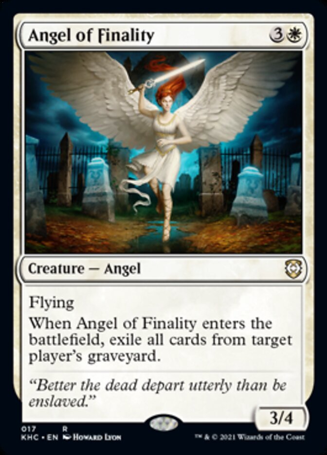 Angel of Finality [Kaldheim Commander] | Eastridge Sports Cards & Games