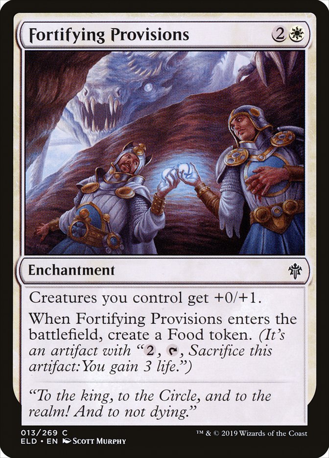 Fortifying Provisions [Throne of Eldraine] | Eastridge Sports Cards & Games