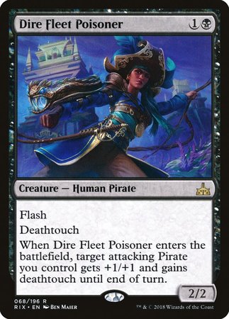 Dire Fleet Poisoner [Rivals of Ixalan] | Eastridge Sports Cards & Games