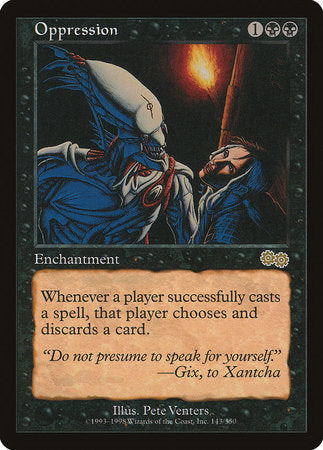 Oppression [Urza's Saga] | Eastridge Sports Cards & Games