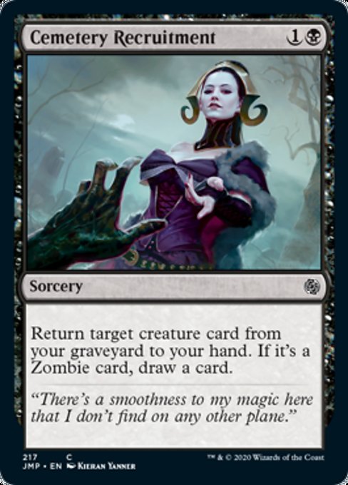 Cemetery Recruitment [Jumpstart] | Eastridge Sports Cards & Games