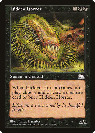 Hidden Horror [Weatherlight] | Eastridge Sports Cards & Games