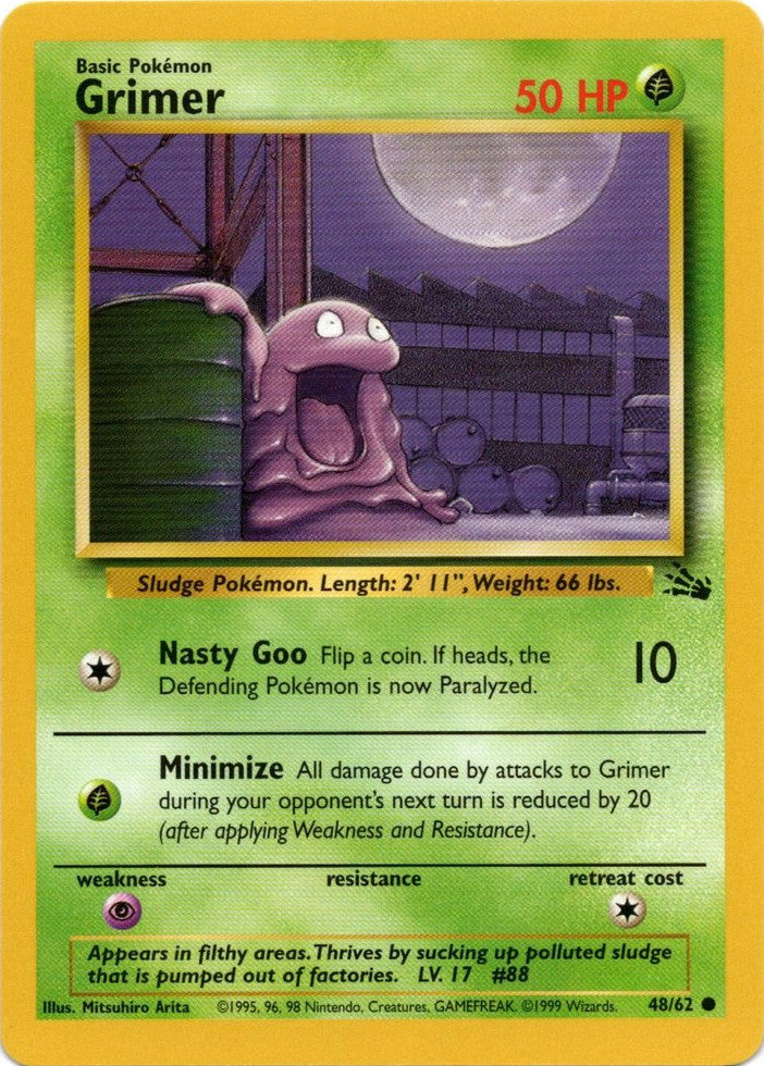 Grimer (48/62) [Fossil Unlimited] | Eastridge Sports Cards & Games