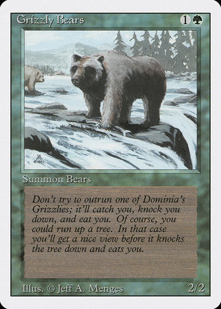 Grizzly Bears [Revised Edition] | Eastridge Sports Cards & Games