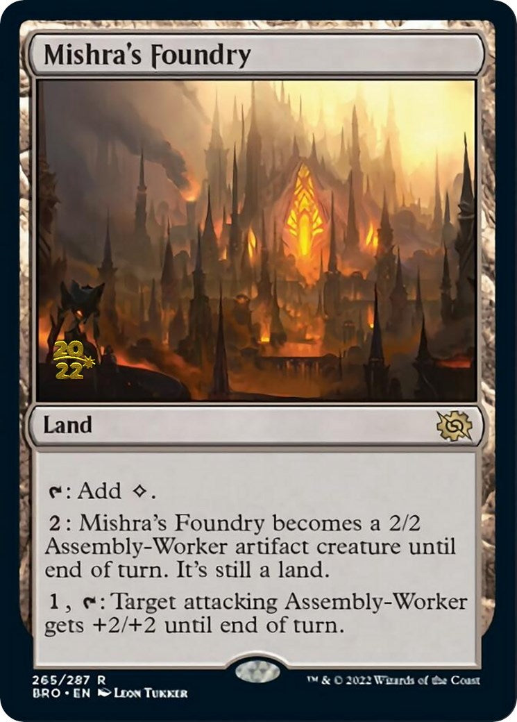 Mishra's Foundry [The Brothers' War: Prerelease Promos] | Eastridge Sports Cards & Games