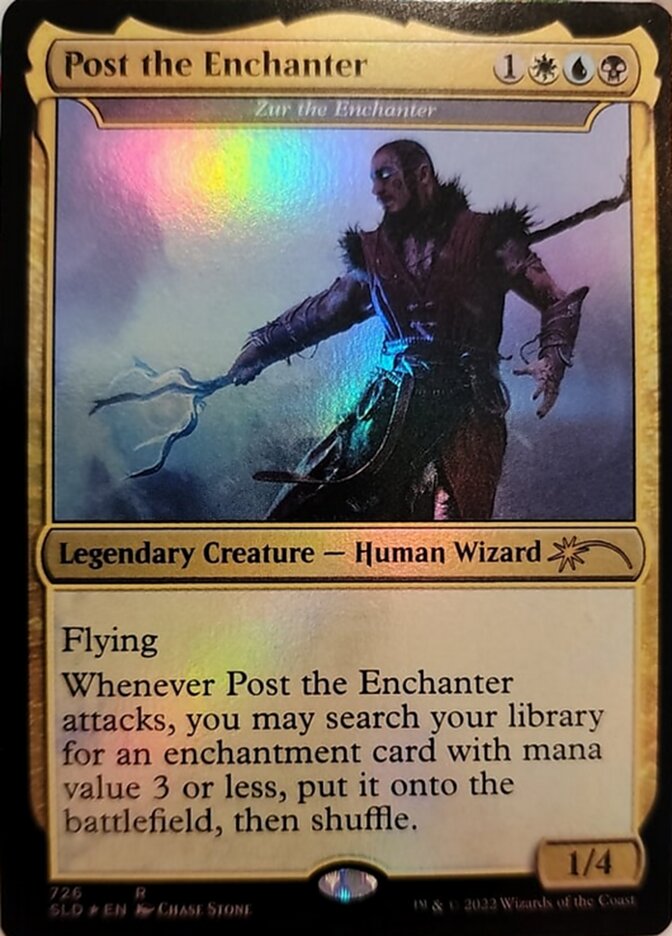 Zur the Enchanter - Post the Enchanter [Secret Lair Drop Promos] | Eastridge Sports Cards & Games