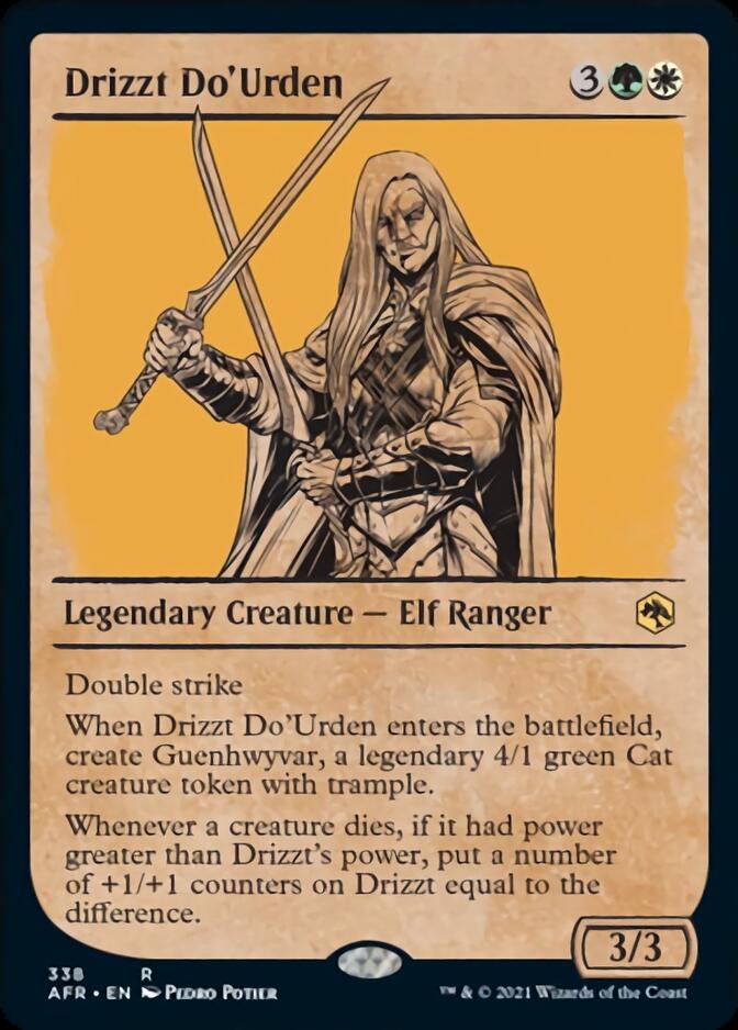 Drizzt Do'Urden (Showcase) [Dungeons & Dragons: Adventures in the Forgotten Realms] | Eastridge Sports Cards & Games