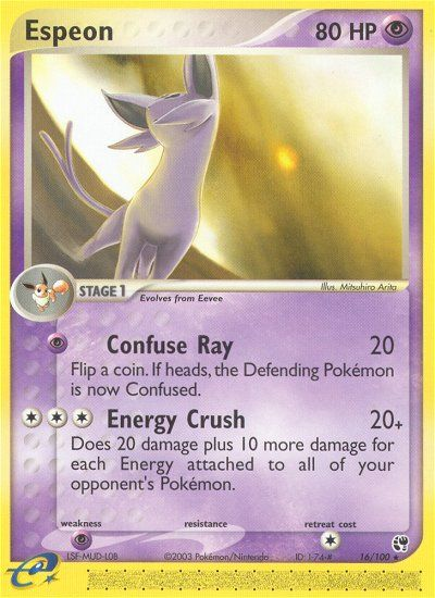 Espeon (16/100) [EX: Sandstorm] | Eastridge Sports Cards & Games