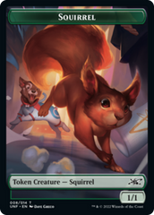Squirrel // Treasure (012) Double-sided Token [Unfinity Tokens] | Eastridge Sports Cards & Games