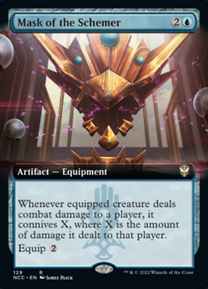 Mask of the Schemer (Extended Art) [Streets of New Capenna Commander] | Eastridge Sports Cards & Games