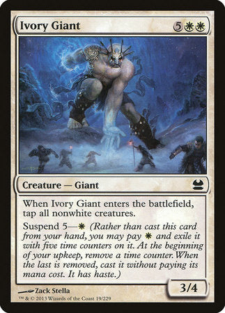 Ivory Giant [Modern Masters] | Eastridge Sports Cards & Games