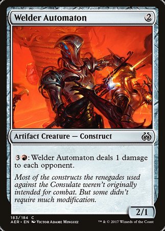 Welder Automaton [Aether Revolt] | Eastridge Sports Cards & Games