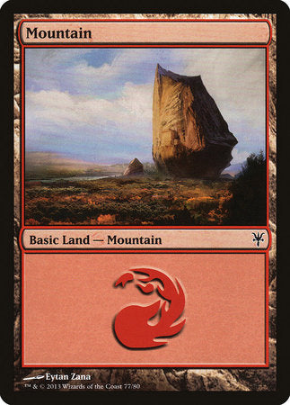 Mountain (77) [Duel Decks: Sorin vs. Tibalt] | Eastridge Sports Cards & Games