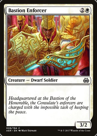 Bastion Enforcer [Aether Revolt] | Eastridge Sports Cards & Games