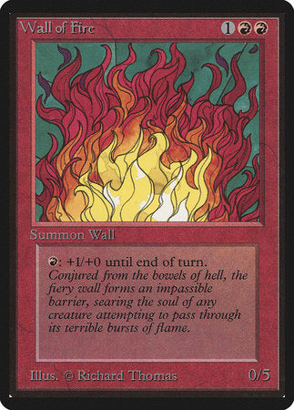 Wall of Fire [Limited Edition Beta] | Eastridge Sports Cards & Games