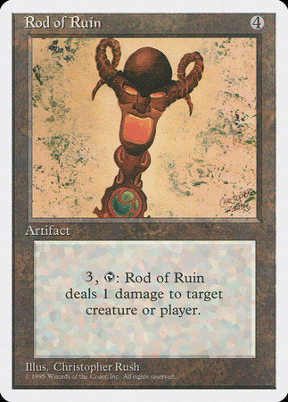 Rod of Ruin [Fourth Edition] | Eastridge Sports Cards & Games