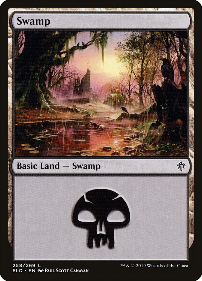 Swamp [Throne of Eldraine] | Eastridge Sports Cards & Games