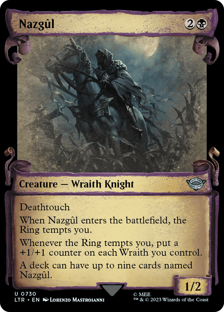 Nazgul (0730) [The Lord of the Rings: Tales of Middle-Earth Showcase Scrolls] | Eastridge Sports Cards & Games