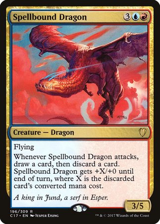 Spellbound Dragon [Commander 2017] | Eastridge Sports Cards & Games