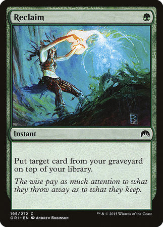 Reclaim [Magic Origins] | Eastridge Sports Cards & Games