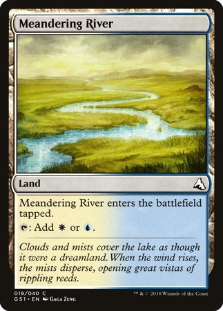 Meandering River [Global Series Jiang Yanggu & Mu Yanling] | Eastridge Sports Cards & Games