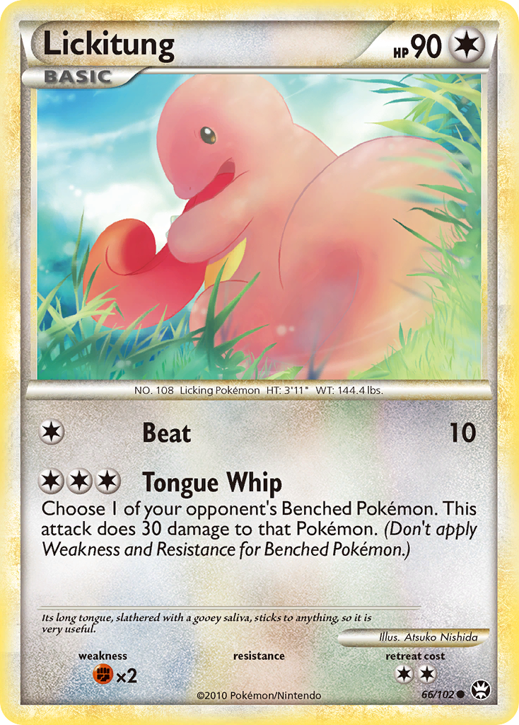 Lickitung (66/102) [HeartGold & SoulSilver: Triumphant] | Eastridge Sports Cards & Games