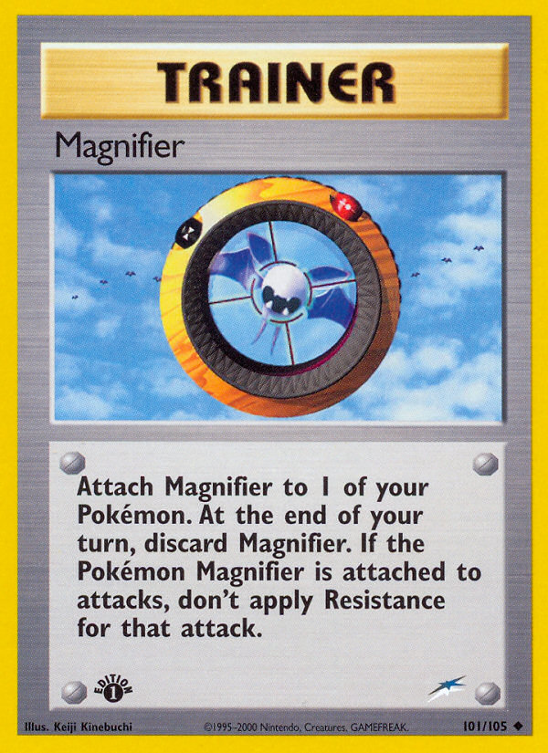 Magnifier (101/105) [Neo Destiny 1st Edition] | Eastridge Sports Cards & Games