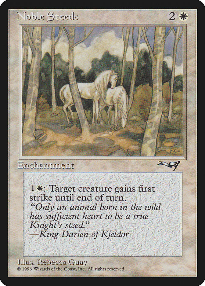 Noble Steeds (Grazing) [Alliances] | Eastridge Sports Cards & Games