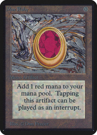 Mox Ruby [Limited Edition Alpha] | Eastridge Sports Cards & Games