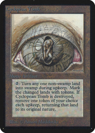 Cyclopean Tomb [Limited Edition Alpha] | Eastridge Sports Cards & Games