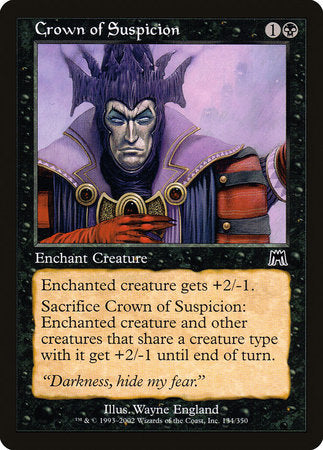 Crown of Suspicion [Onslaught] | Eastridge Sports Cards & Games