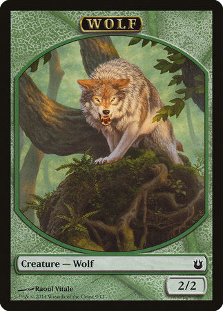 Wolf Token [Born of the Gods Tokens] | Eastridge Sports Cards & Games