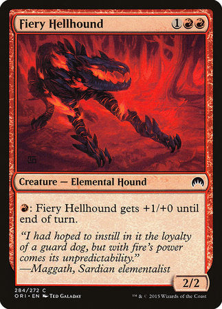 Fiery Hellhound [Magic Origins] | Eastridge Sports Cards & Games