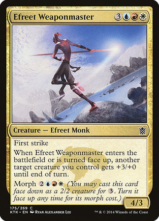 Efreet Weaponmaster [Khans of Tarkir] | Eastridge Sports Cards & Games