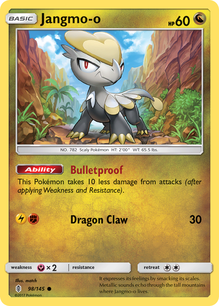 Jangmo-o (98/145) [Sun & Moon: Guardians Rising] | Eastridge Sports Cards & Games