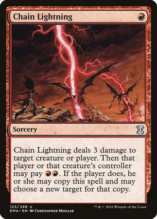 Chain Lightning [Eternal Masters] | Eastridge Sports Cards & Games