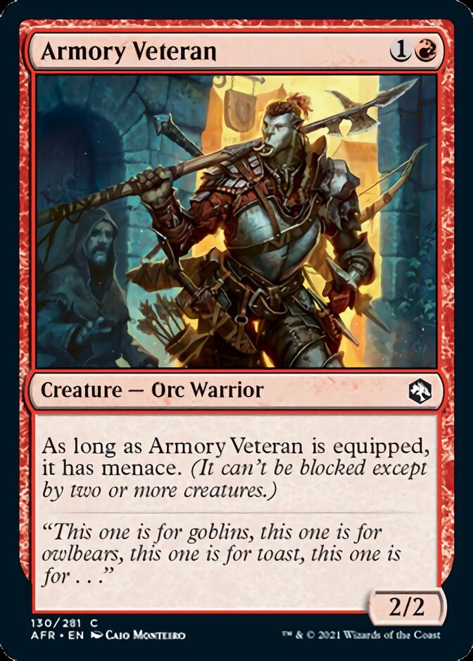 Armory Veteran [Dungeons & Dragons: Adventures in the Forgotten Realms] | Eastridge Sports Cards & Games