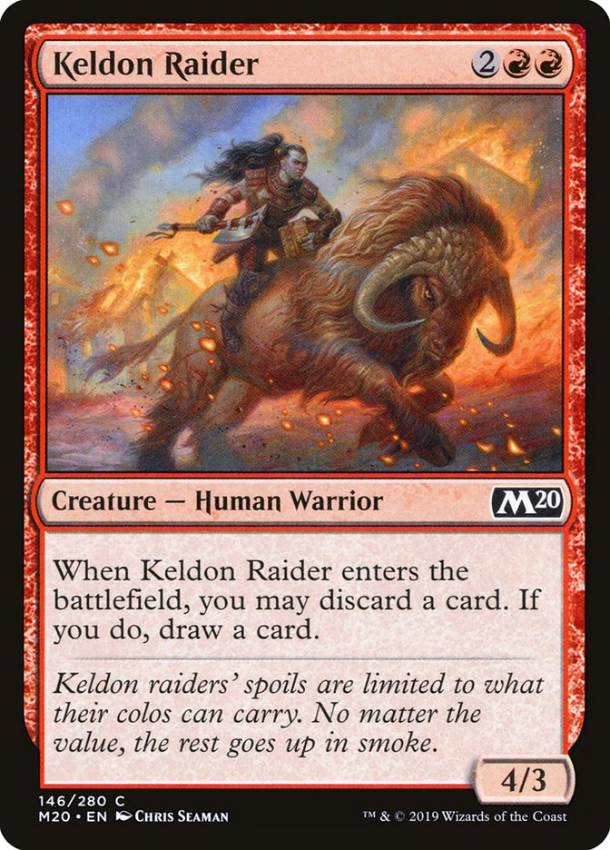 Keldon Raider [Core Set 2020] | Eastridge Sports Cards & Games