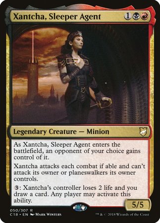 Xantcha, Sleeper Agent [Commander 2018] | Eastridge Sports Cards & Games