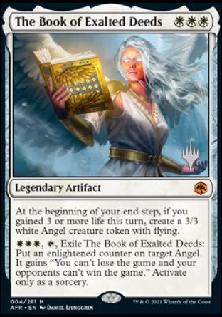 The Book of Exalted Deeds (Promo Pack) [Dungeons & Dragons: Adventures in the Forgotten Realms Promos] | Eastridge Sports Cards & Games