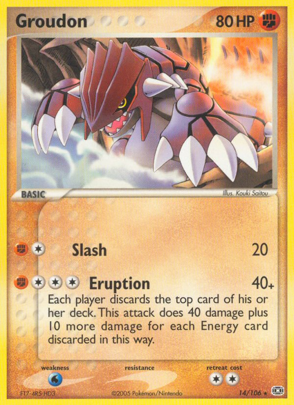 Groudon (14/106) [EX: Emerald] | Eastridge Sports Cards & Games