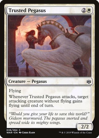 Trusted Pegasus [War of the Spark] | Eastridge Sports Cards & Games