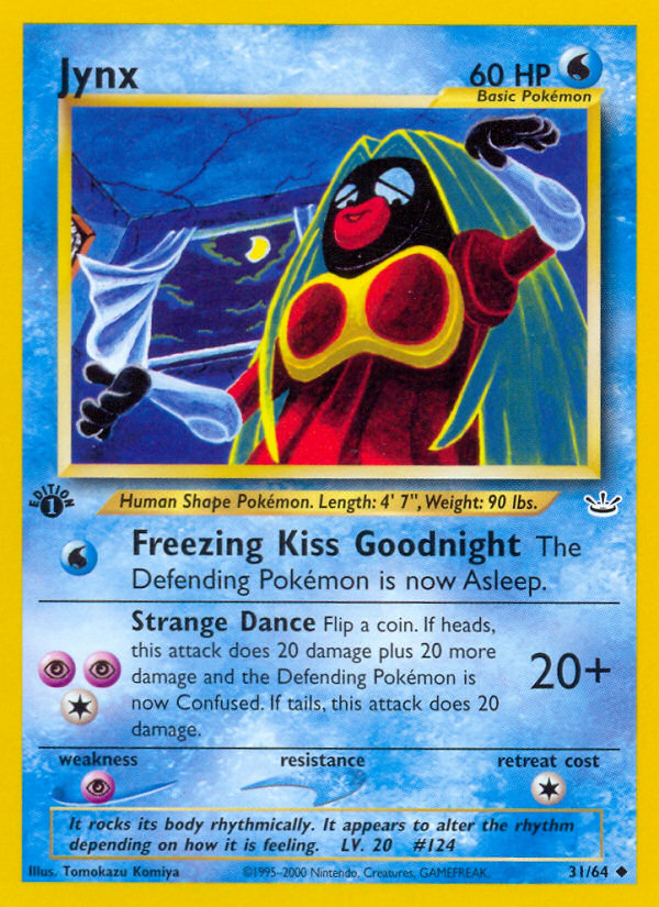 Jynx (31/64) [Neo Revelation 1st Edition] | Eastridge Sports Cards & Games