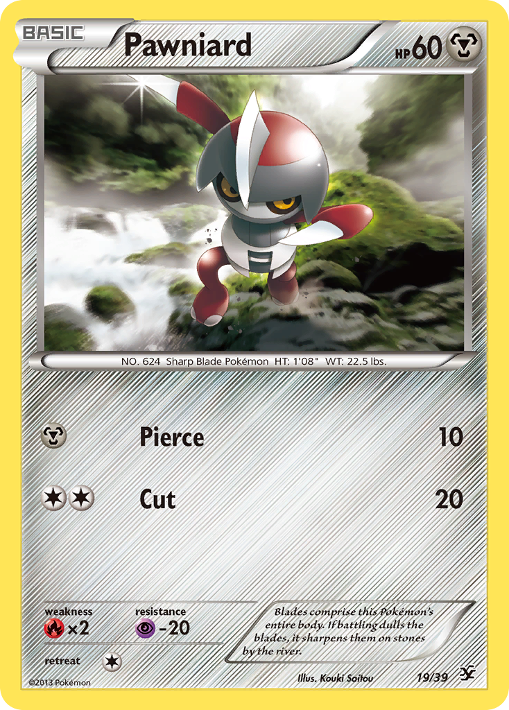 Pawniard (19/39) [XY: Kalos Starter Set] | Eastridge Sports Cards & Games