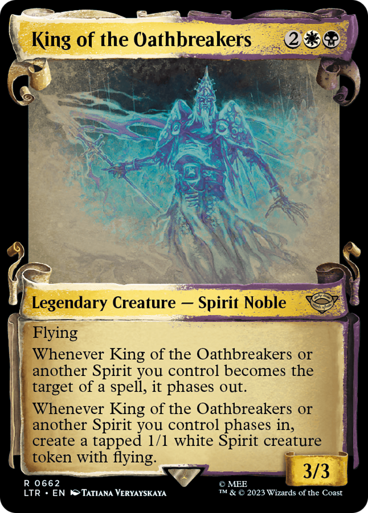 King of the Oathbreakers [The Lord of the Rings: Tales of Middle-Earth Showcase Scrolls] | Eastridge Sports Cards & Games